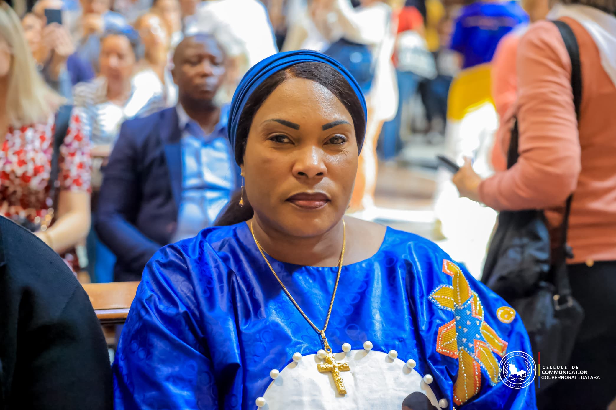 LUALABA-VATICAN : LA GOUVERNEURE FIFI MASUKA À LA BASILIQUE SANTA MARIA POUR RENDRE HOMMAGE AU PAPE FRANÇOIS